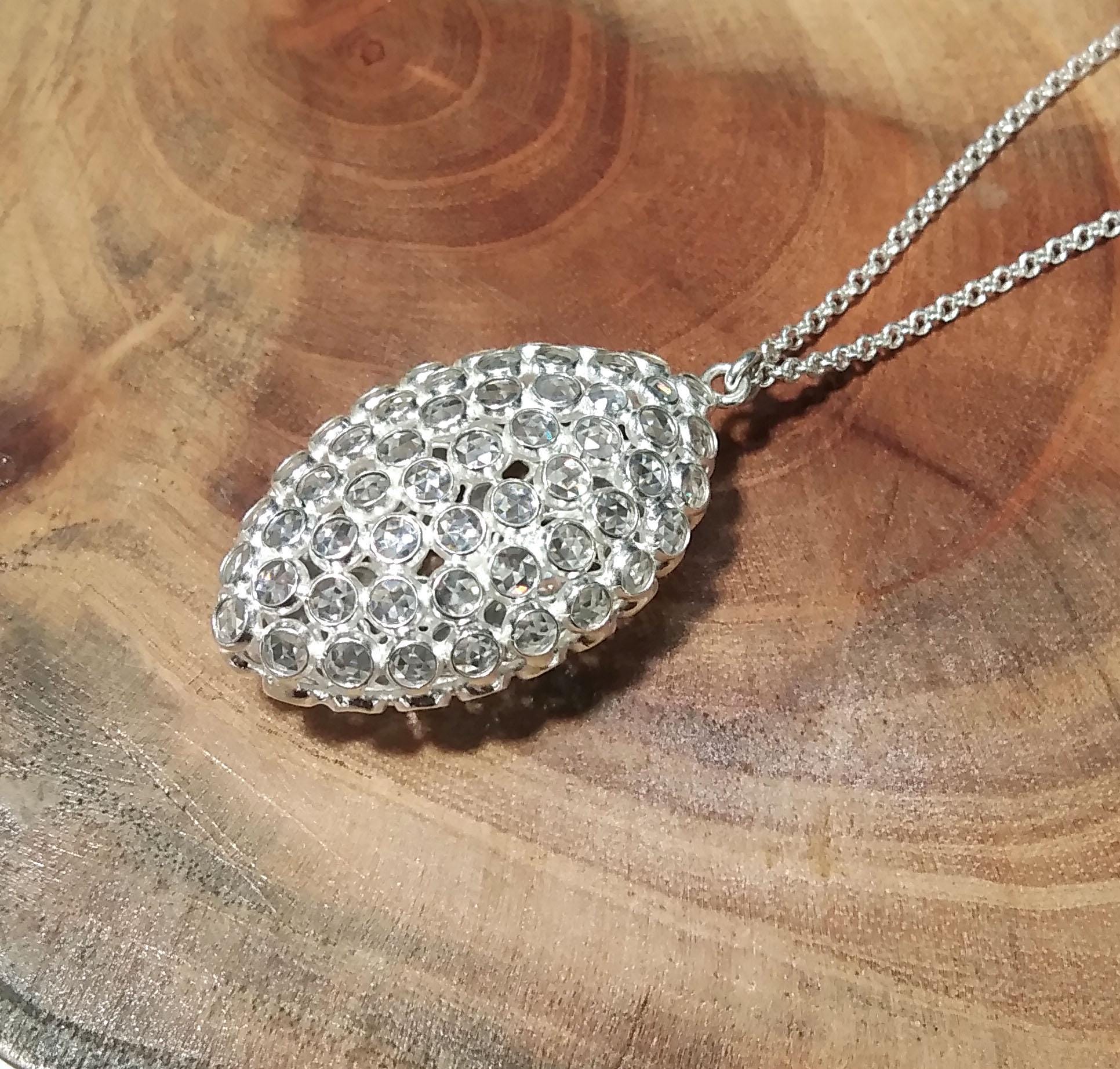 Natural White Zircon Gemstone Pendant, Amazing Design White Zircon Stone Pendant, 925 Sterling Silver Pendant, For Gift Pendant